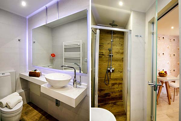 Apartments in Plakias - Enjoy your bath in the five-star luxurious bathrooms