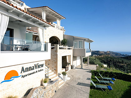 The building of AnnaView apartments & Suites