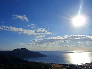 Winter Holidays in Crete - A sunny winter day at AnnaView apartments with amazing view