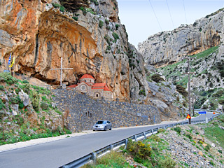 Kotsifos Gorge in Plakias, Crete