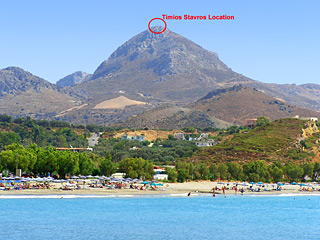 Timeos Stavros in Plakias, Crete